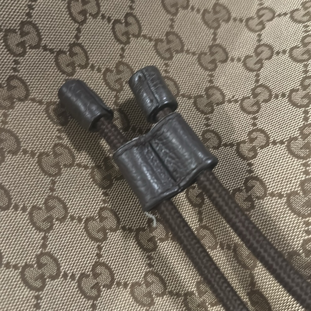 GUCCI monogram canvas drawstring backpack - Picture 9 of 13